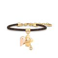 Louis Vuitton Vivienne Amour 18K Gold Bracelet