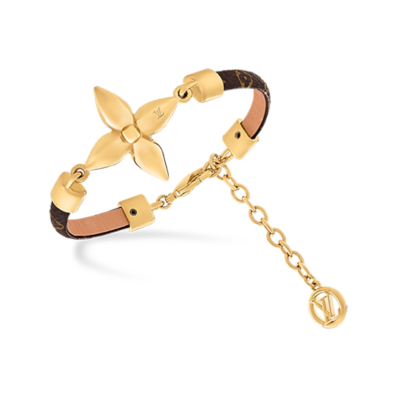 Louis Vuitton Louisette 18K Gold Bracelet
