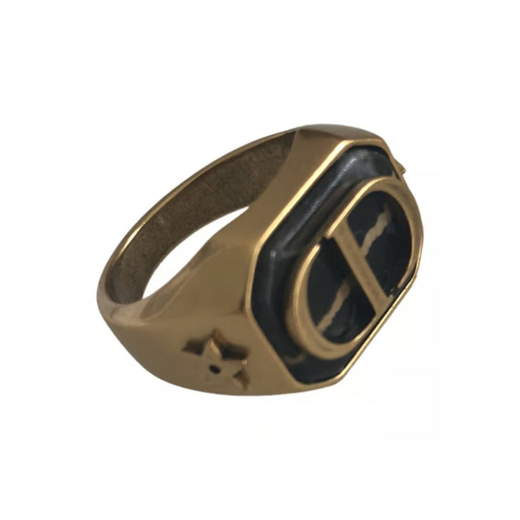 Dior Vintage 18K Gold Ring