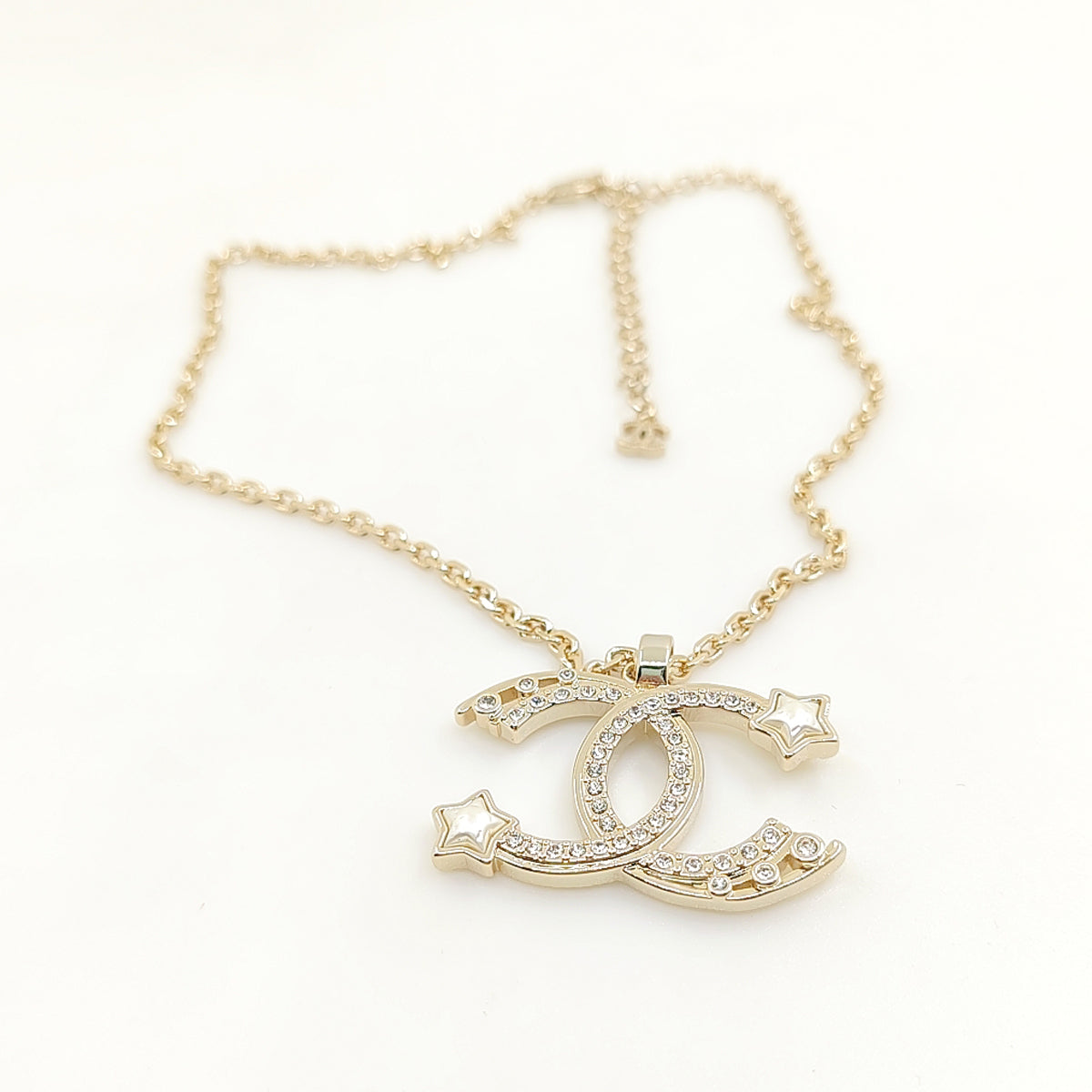 Chanel Star Choker 18K Gold Necklace