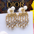 Dior J'Adior Pearl 18K Gold Earrings